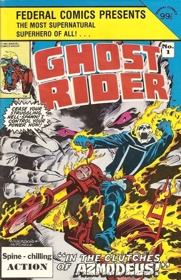 Ghost Rider (Federal, 1984? series) #1 ([July 1984?])