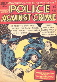 Police against Crime (Jubilee, 1954 series)  #22 (July 1956)