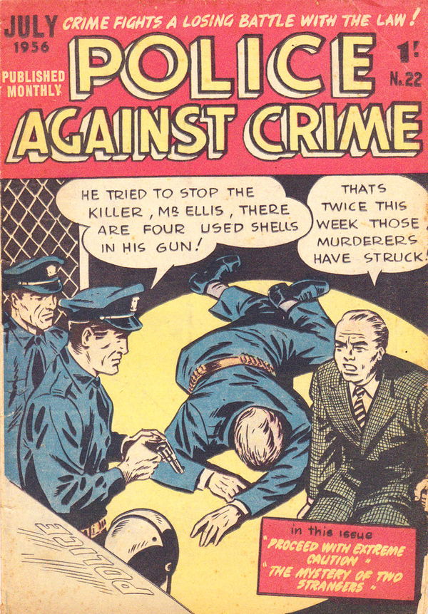 Police Against Crime (Jubilee, 1954 series) #22 (July 1956)