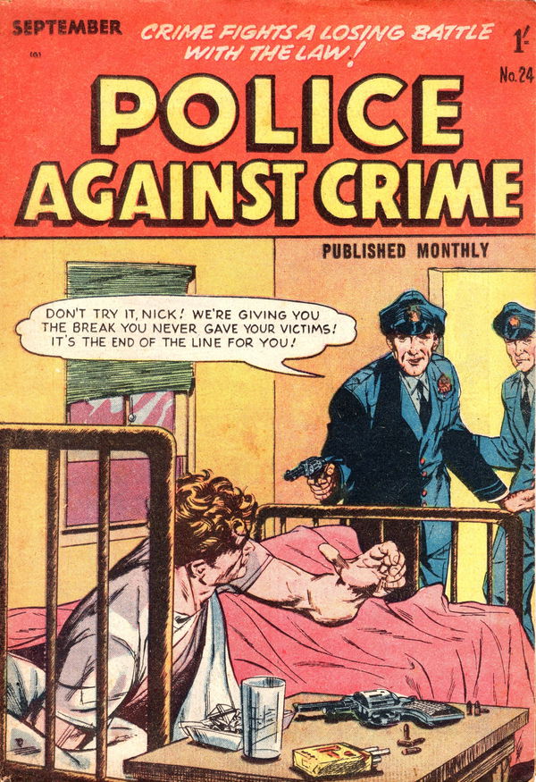 Police Against Crime (Jubilee, 1954 series) #24 (September 1956)