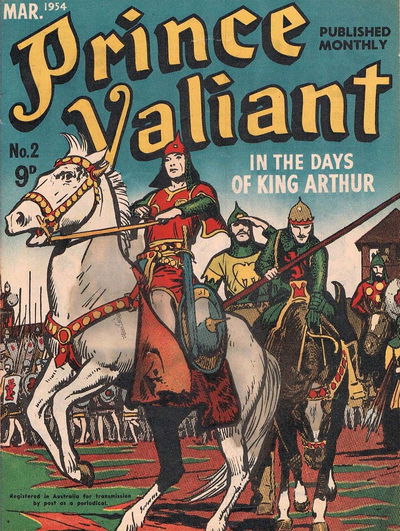 Prince Valiant in the Days of King Arthur (ANL, 1954 series) #2