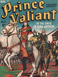 Prince Valiant in the Days of King Arthur  #2 (March 1954)