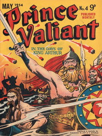 Prince Valiant in the Days of King Arthur  #4 (May 1954)