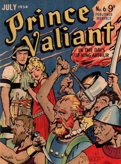 Prince Valiant in the Days of King Arthur (ANL, 1954 series) #6