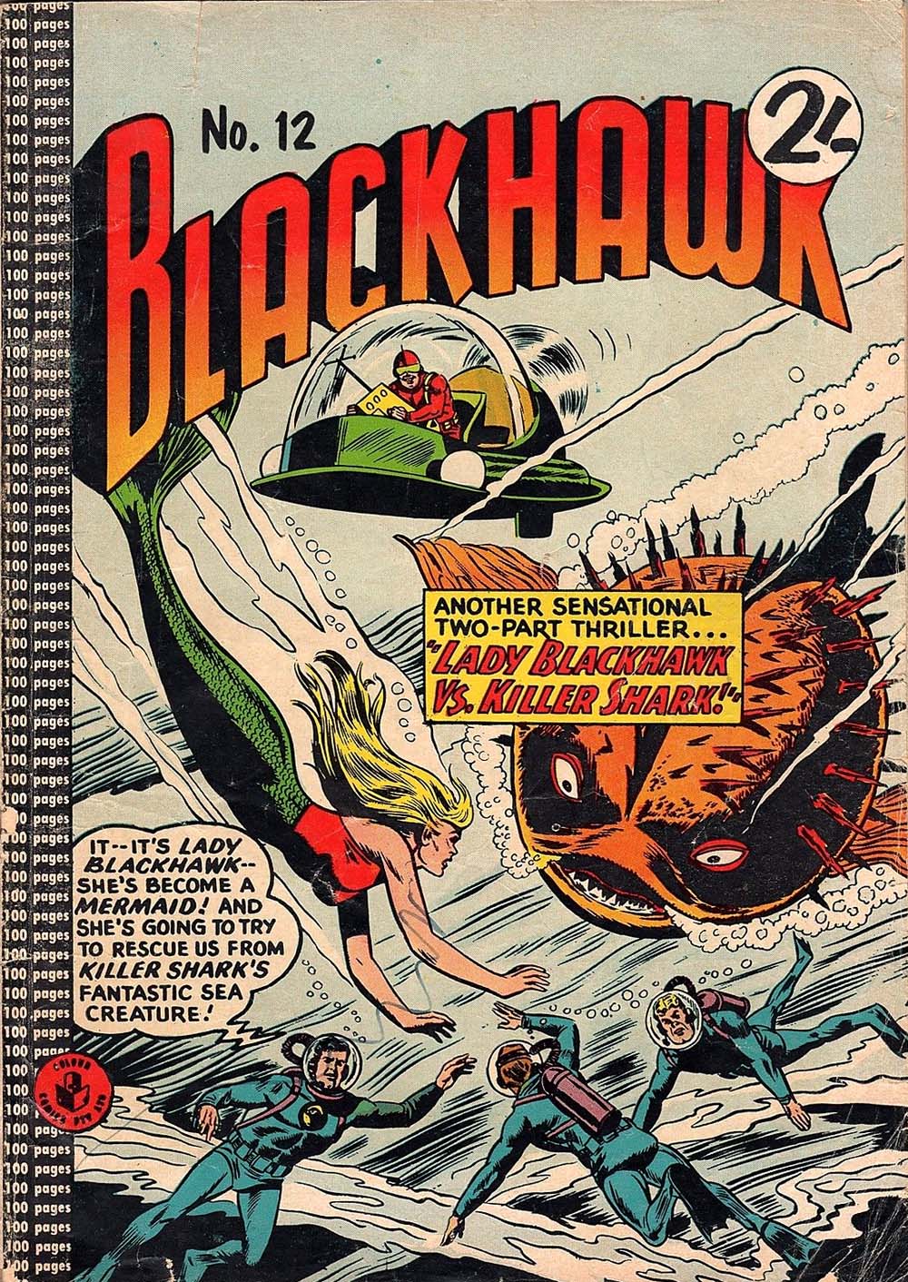 Blackhawk (Colour Comics, 1960 series) #12 ([September 1962])