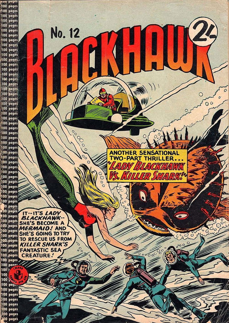 Blackhawk (Colour Comics, 1960 series) #12 ([September 1962])