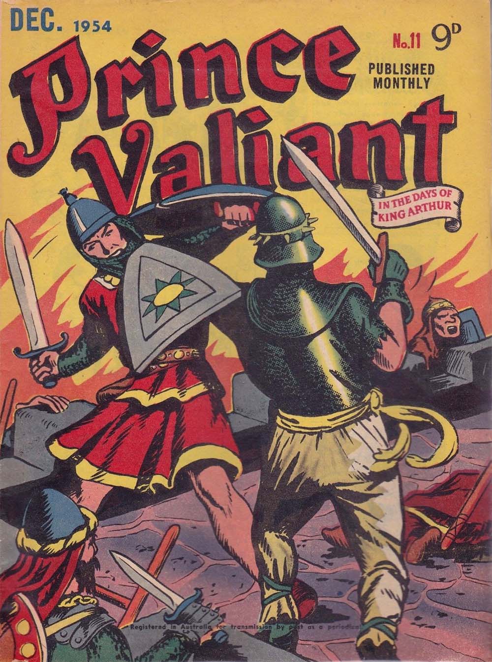 Prince Valiant in the Days of King Arthur (ANL, 1954 series) #11 (December 1954)