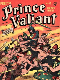 Prince Valiant in the Days of King Arthur (ANL, 1954 series) #13 February 1955