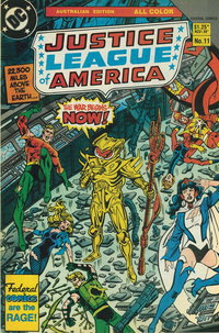 Justice League of America (Federal, 1983 series)  #11 ([November 1985])