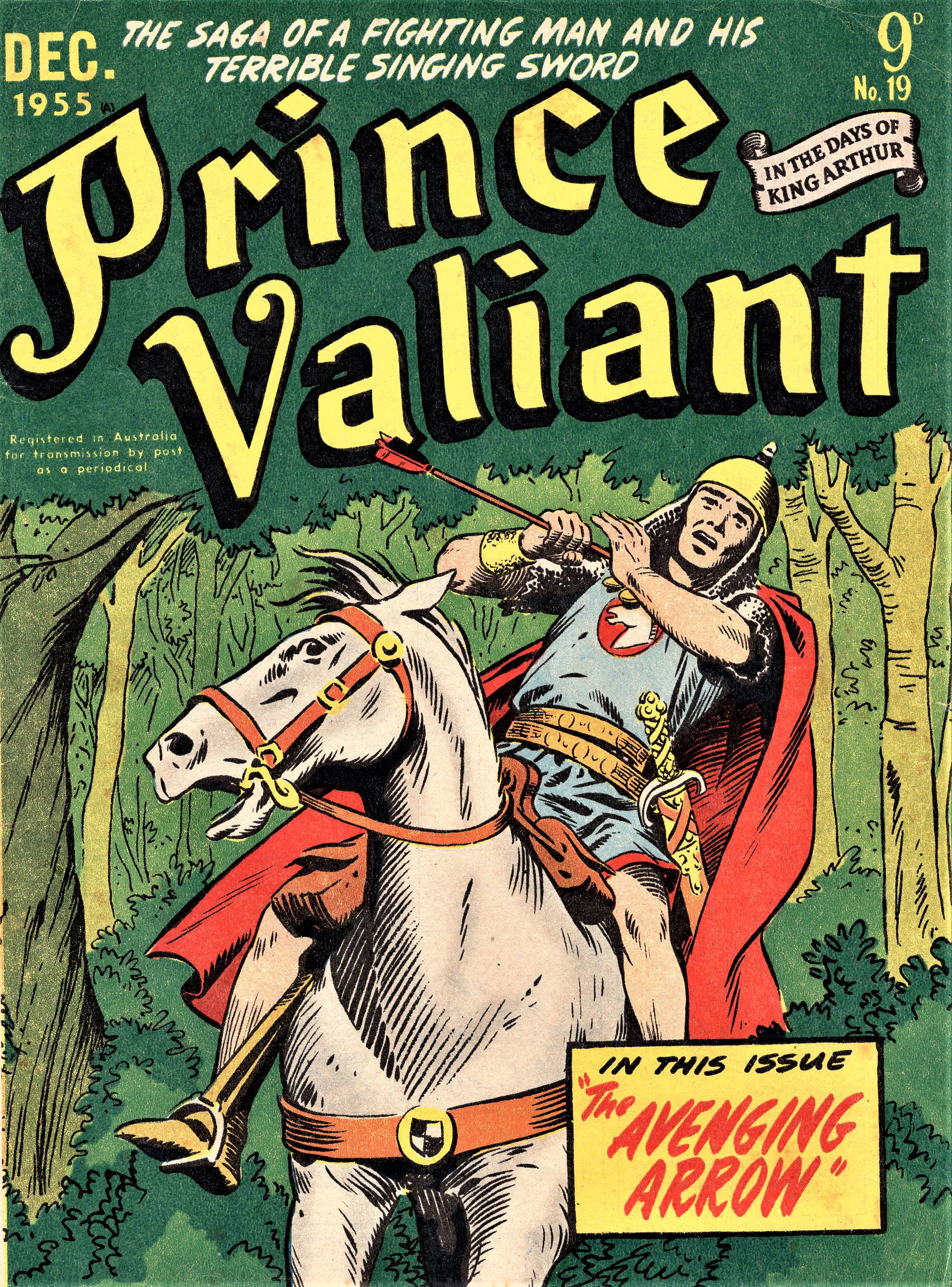 Prince Valiant in the Days of King Arthur (ANL, 1954 series) #19 (December 1955)