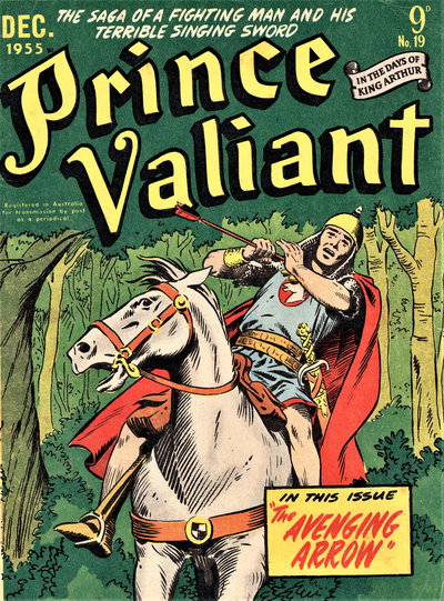 Prince Valiant in the Days of King Arthur  #19 (December 1955)
