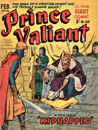 Prince Valiant in the Days of King Arthur (ANL, 1954 series) #20 February 1956