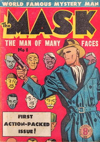 The Mask The Man of Many Faces (Atlas, 1954 series)  #1 ([June 1954?])