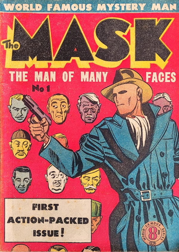 The Mask The Man of Many Faces (Atlas, 1954 series) #1 ([June 1954?])