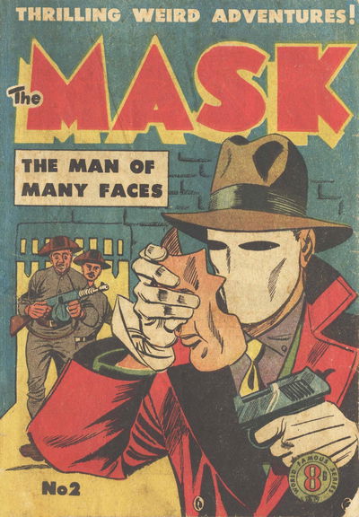 The Mask The Man of Many Faces (Atlas, 1954 series) #2 [July 1954?]