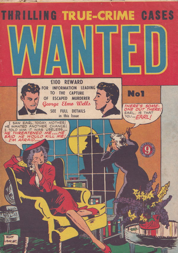 Wanted (Atlas, 1954 series) #1 [July 1954?]