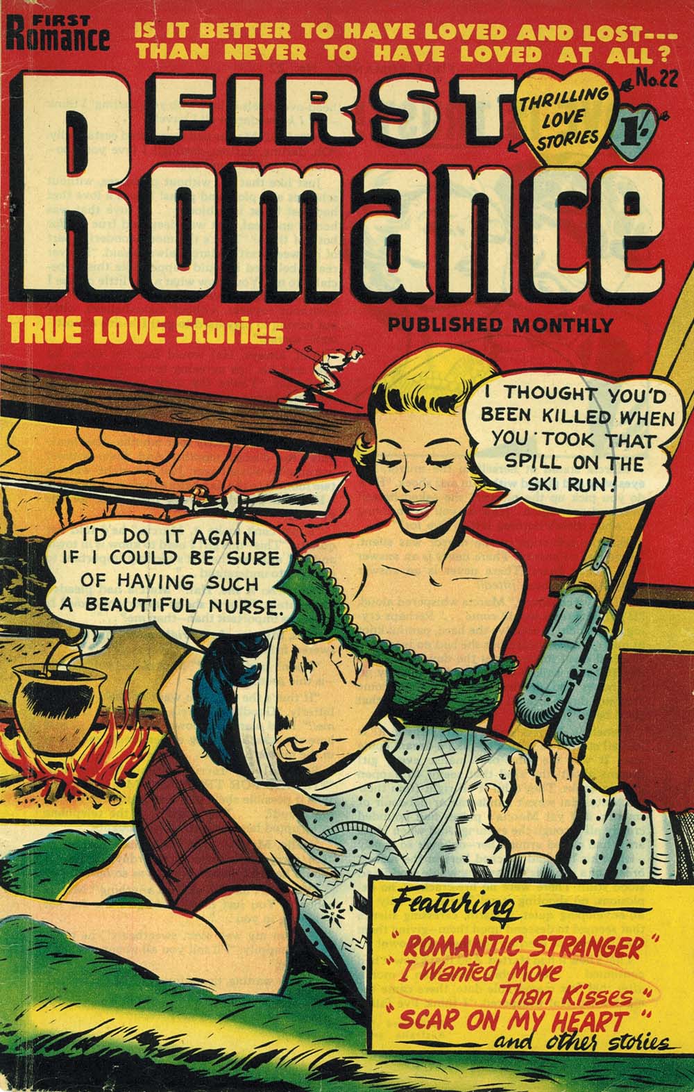 First Romance (Barmor, 1952 series) #22 ([July 1954?])