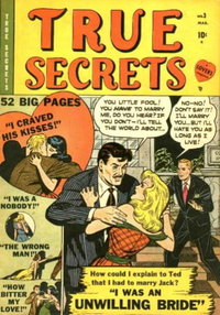 True Secrets  #3 (March 1950)