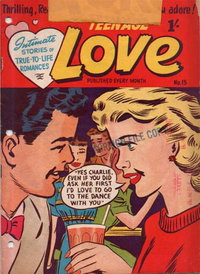 Teenage Love (Barmour, 1952 series)  #15 ([June 1953?])