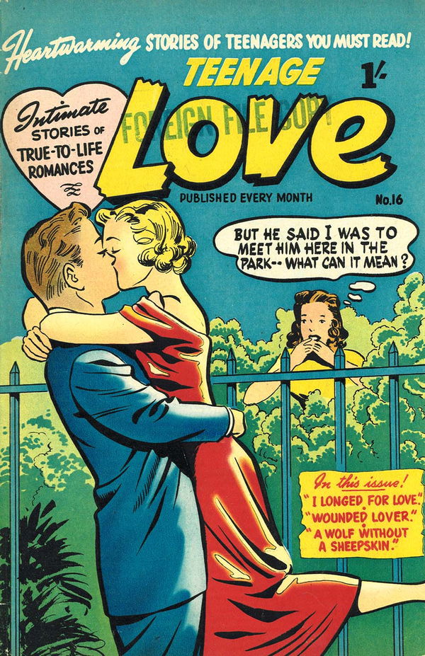 Teenage Love (Barmor, 1953 series) #16 ([July 1953?])