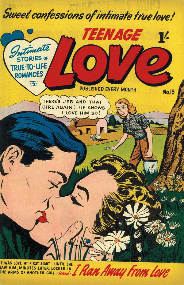 Teenage Love (Barmor, 1953 series) #19 ([October 1953?])