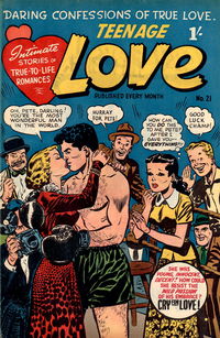 Teenage Love (Barmor, 1953 series) #21 [December 1953?]