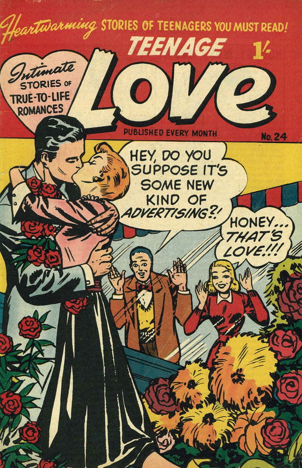 Teenage Love (Barmor, 1953 series) #24 ([March 1954?])