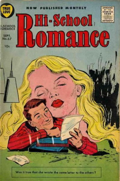 Hi-School Romance (Harvey, 1949 series) #67 (September 1957)