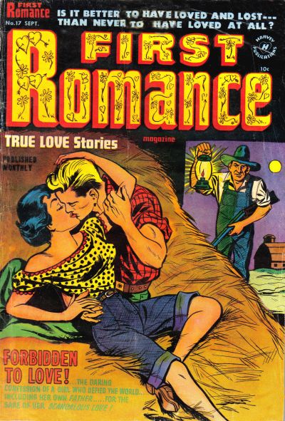 First Romance Magazine (Harvey, 1949 series) #17 (September 1952)