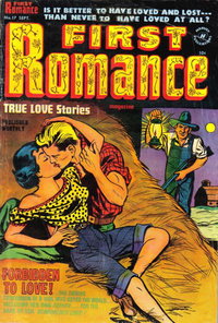 First Romance Magazine (Harvey, 1949 series)  #17 (September 1952)
