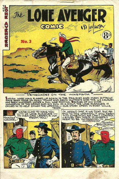 The Lone Avenger  #3 ([March 1951?])