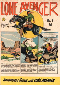 The Lone Avenger Special (Action Comics, 1952 series)  #9 ([February 1952?]) — Untitled