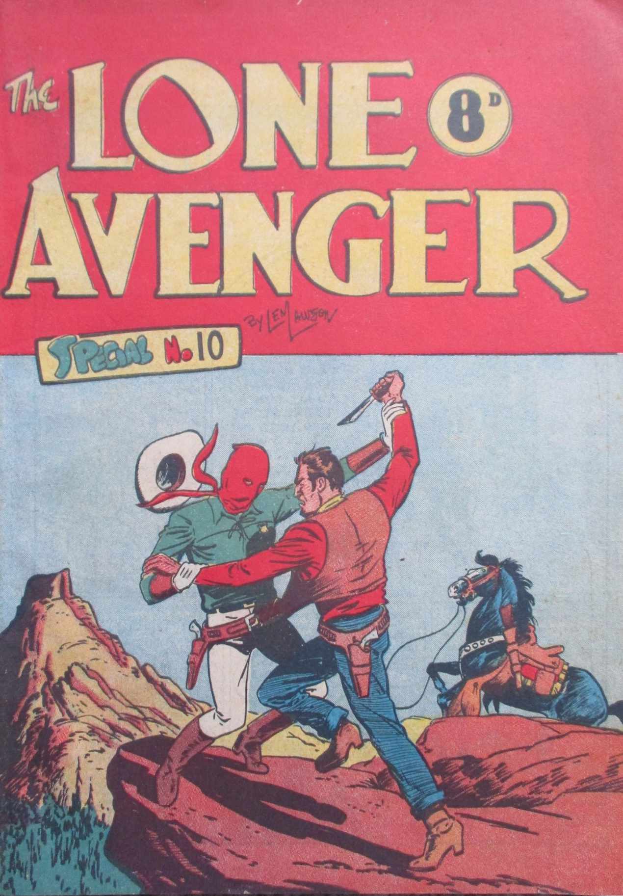 The Lone Avenger Special (Action Comics, 1952? series) #10 (March 1952)