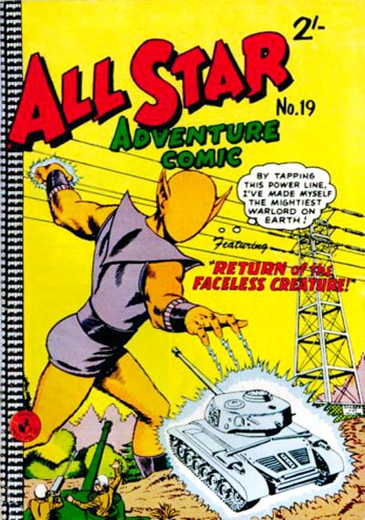 All Star Adventure Comic (Colour Comics, 1960 series) #19 ([January 1963?])