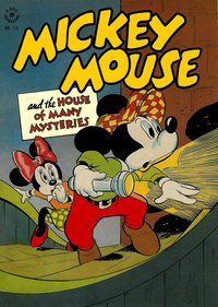 Four Color (Dell, 1942 series)  #116 (August 1946) — Mickey Mouse and the House of Many Mysteries