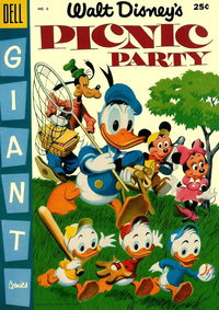 Walt Disney's Picnic Party (Dell, 1955? series) #6