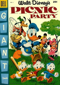 Walt Disney's Picnic Party  #6 ([July] 1955)