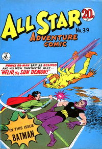 All Star Adventure Comic (Colour Comics, 1960 series) #39