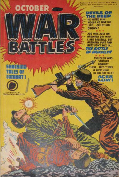 War Battles (Red Circle, 1952 series) #1 October 1952