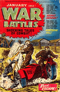 War Battles (Red Circle, 1952 series)  #4 (January 1953)