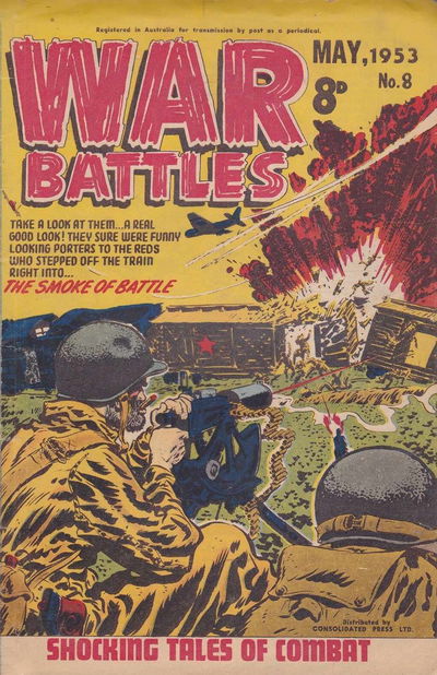 War Battles (Red Circle, 1952 series) #8 May 1953