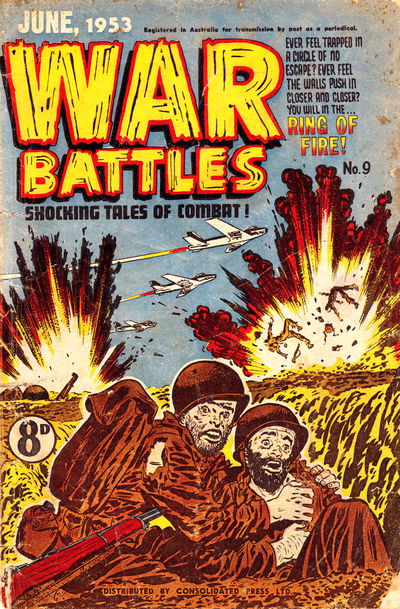 War Battles (Red Circle, 1952 series) #9 June 1953