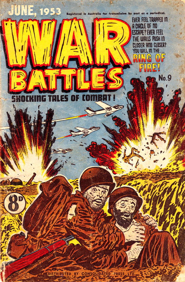 War Battles (Red Circle, 1952 series) #9 (June 1953)