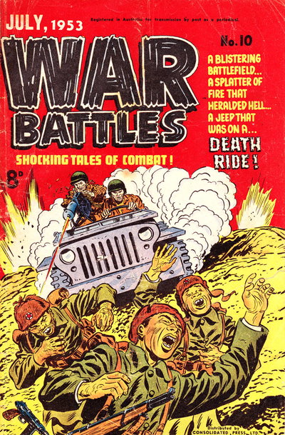 War Battles  #10 (July 1953)