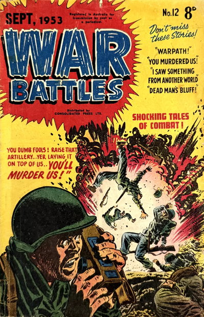 War Battles  #12 (September 1953)
