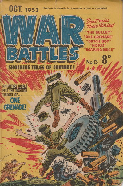 War Battles (Red Circle, 1952 series) #13 October 1953