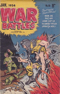War Battles (Red Circle, 1952 series)  #16 (January 1954) — Untitled