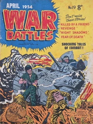 War Battles  #19 (April 1954)