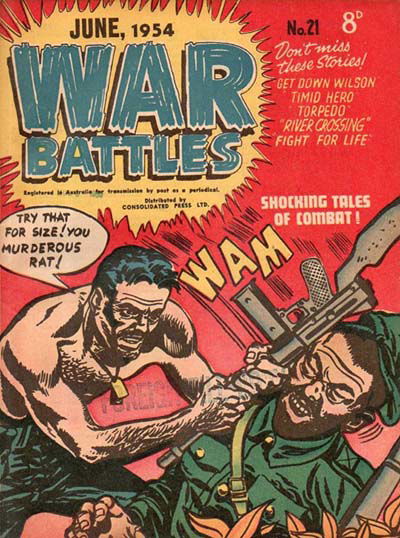 War Battles (Red Circle, 1952 series) #21 (June 1954)