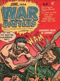 War Battles  #21 (June 1954)